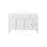 Lukka 1200-1500mm Matt White Archill Federation Freestanding PVC Vanity with Legs