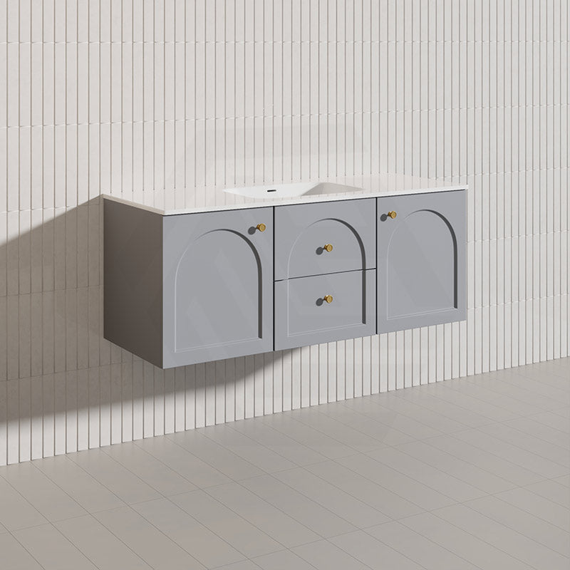 Lukka 1200mm Chester Federation Wall Hung PVC Vanity Single/Double Bowls Variant Colour Available