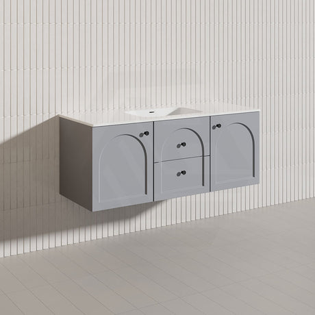 Lukka 1200mm Chester Federation Wall Hung PVC Vanity Single/Double Bowls Variant Colour Available