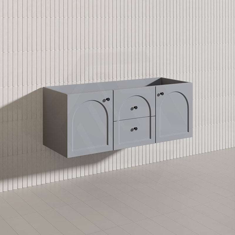 Lukka 1200mm Chester Federation Wall Hung PVC Vanity Single/Double Bowls Variant Colour Available