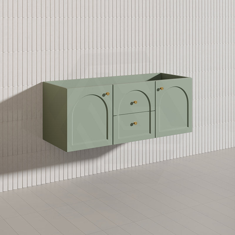 Lukka 1200mm Chester Federation Wall Hung PVC Vanity Single/Double Bowls Variant Colour Available