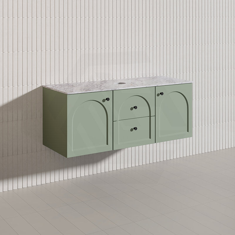 Lukka 1200mm Chester Federation Wall Hung PVC Vanity Single/Double Bowls Variant Colour Available