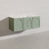 Lukka 1200mm Chester Federation Wall Hung PVC Vanity Single/Double Bowls Variant Colour Available