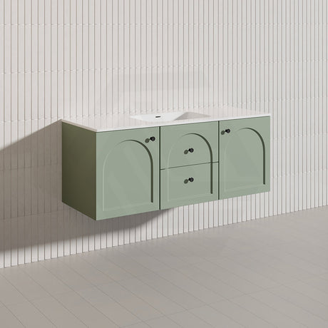 Lukka 1200mm Chester Federation Wall Hung PVC Vanity Single/Double Bowls Variant Colour Available