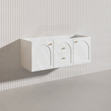 Lukka 1200mm Chester Federation Wall Hung PVC Vanity Single/Double Bowls Variant Colour Available