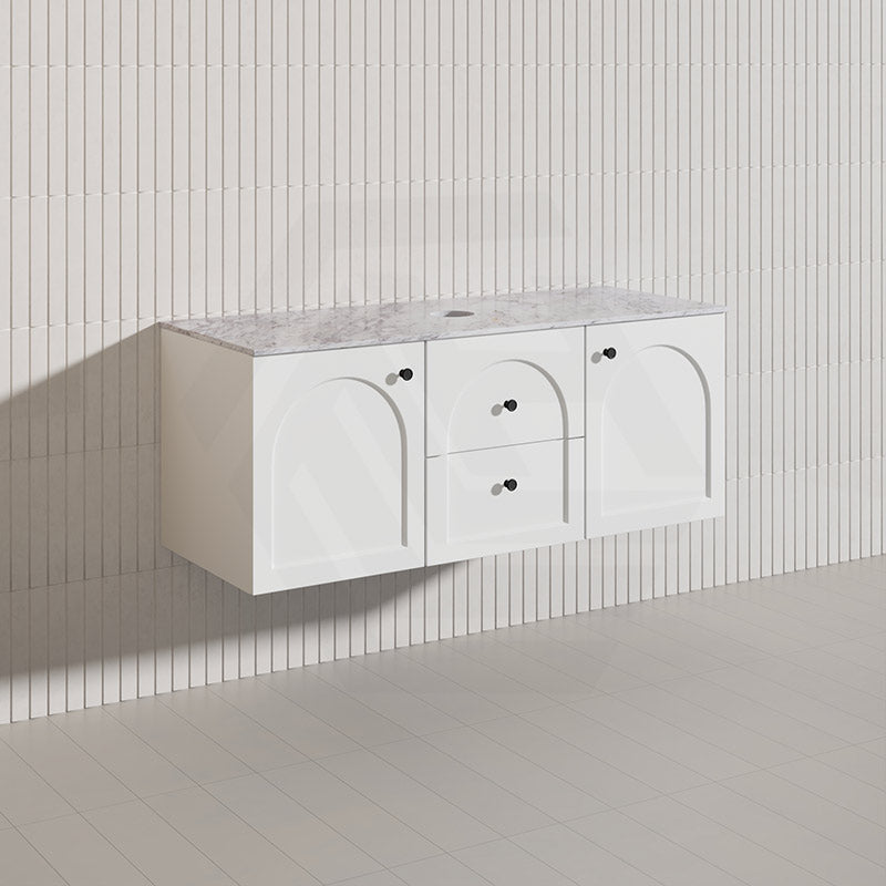 Lukka 1200mm Chester Federation Wall Hung PVC Vanity Single/Double Bowls Variant Colour Available