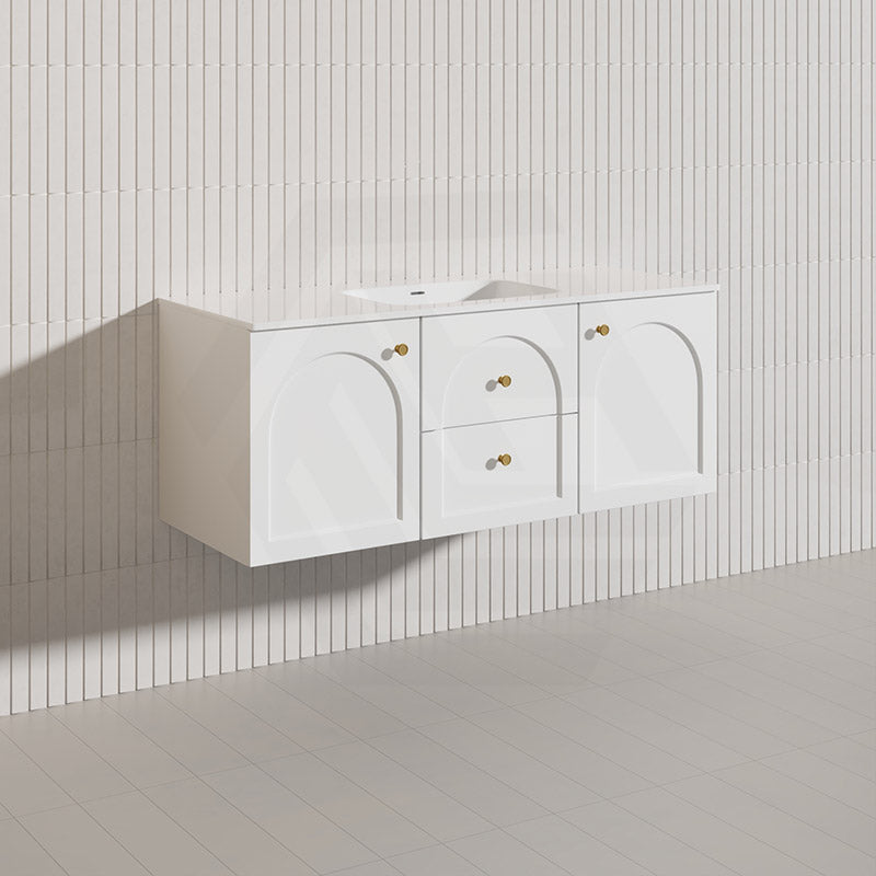Lukka 1200mm Chester Federation Wall Hung PVC Vanity Single/Double Bowls Variant Colour Available