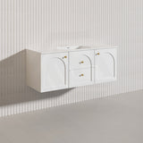 Lukka 1200mm Chester Federation Wall Hung PVC Vanity Single/Double Bowls Variant Colour Available
