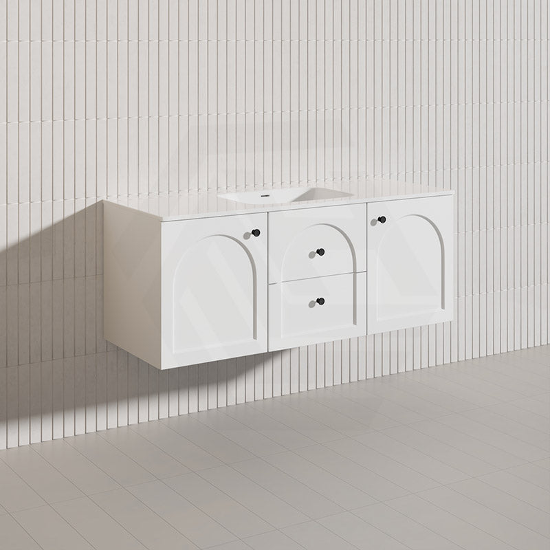 Lukka 1200mm Chester Federation Wall Hung PVC Vanity Single/Double Bowls Variant Colour Available