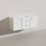 Lukka 1200mm Chester Federation Wall Hung PVC Vanity Single/Double Bowls Variant Colour Available