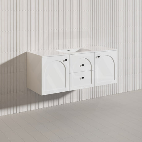 Lukka 1200mm Chester Federation Wall Hung PVC Vanity Single/Double Bowls Variant Colour Available