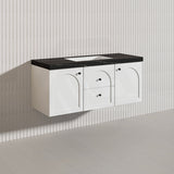 Lukka 1200mm Chester Federation Wall Hung PVC Vanity Single/Double Bowls Variant Colour Available