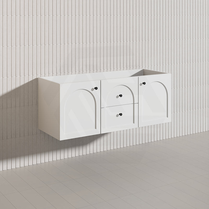 Lukka 1200mm Chester Federation Wall Hung PVC Vanity Single/Double Bowls Variant Colour Available