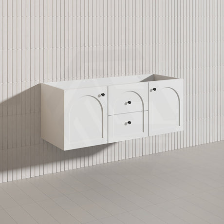 Lukka 1200mm Chester Federation Wall Hung PVC Vanity Single/Double Bowls Variant Colour Available