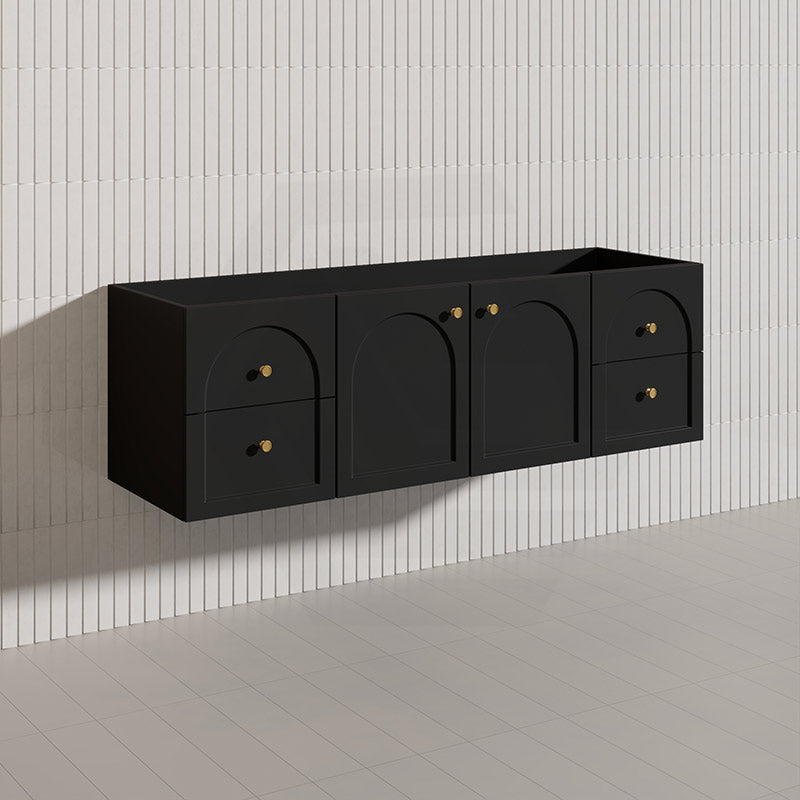 Lukka 1500mm Chester Federation Wall Hung PVC Vanity Single/Double Bowls Variant Colour Available
