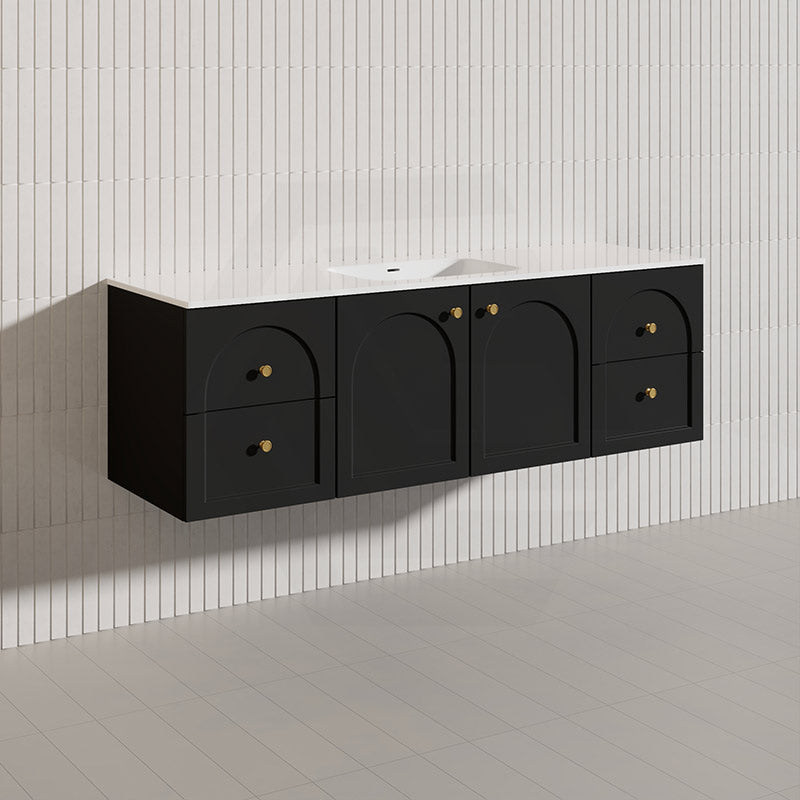 Lukka 1500mm Chester Federation Wall Hung PVC Vanity Single/Double Bowls Variant Colour Available