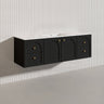 Lukka 1500mm Chester Federation Wall Hung PVC Vanity Single/Double Bowls Variant Colour Available