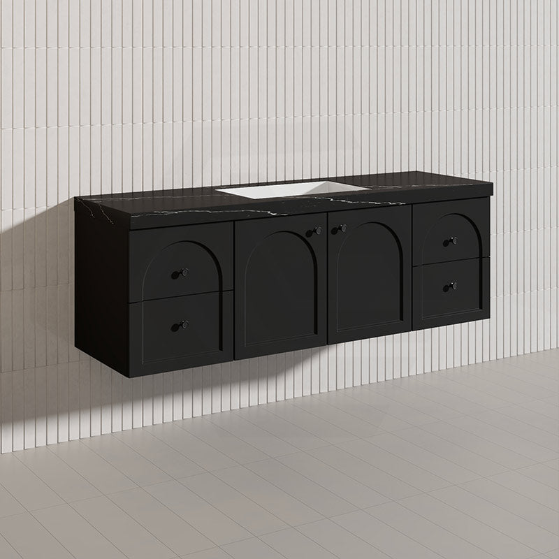Lukka 1500mm Chester Federation Wall Hung PVC Vanity Single/Double Bowls Variant Colour Available