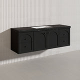 Lukka 1500mm Chester Federation Wall Hung PVC Vanity Single/Double Bowls Variant Colour Available