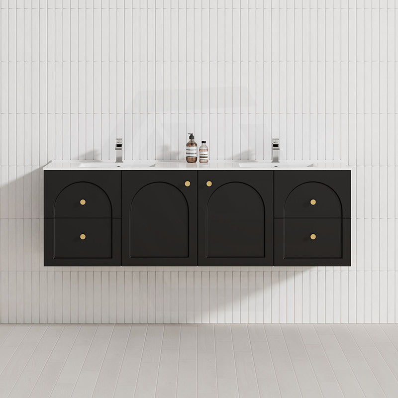 Lukka 1500mm Chester Federation Wall Hung PVC Vanity Single/Double Bowls Variant Colour Available
