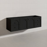 Lukka 1500mm Chester Federation Wall Hung PVC Vanity Single/Double Bowls Variant Colour Available