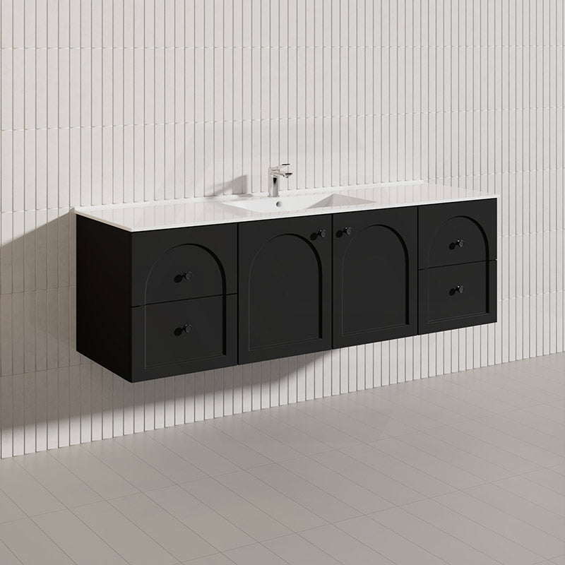 Lukka 1500mm Chester Federation Wall Hung PVC Vanity Single/Double Bowls Variant Colour Available