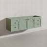 Lukka 1500mm Chester Federation Wall Hung PVC Vanity Single/Double Bowls Variant Colour Available
