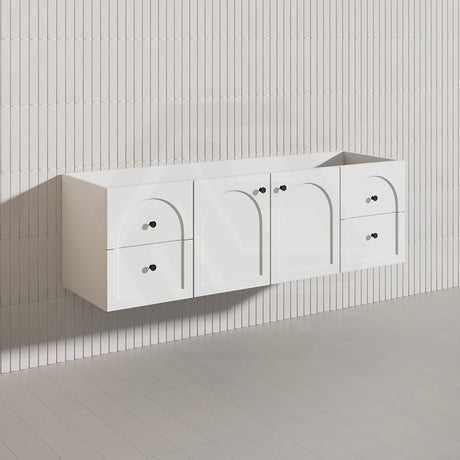 Lukka 1500mm Chester Federation Wall Hung PVC Vanity Single/Double Bowls Variant Colour Available