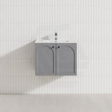 Lukka 600mm Chester Federation Wall Hung PVC Vanity Variant Colour Available
