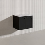 Lukka 600mm Chester Federation Wall Hung PVC Vanity Variant Colour Available