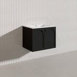 Lukka 600mm Chester Federation Wall Hung PVC Vanity Variant Colour Available