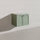 Lukka 600mm Chester Federation Wall Hung PVC Vanity Variant Colour Available