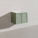 Lukka 600mm Chester Federation Wall Hung PVC Vanity Variant Colour Available