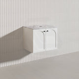 Lukka 600mm Chester Federation Wall Hung PVC Vanity Variant Colour Available