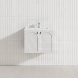 Lukka 600mm Chester Federation Wall Hung PVC Vanity Variant Colour Available