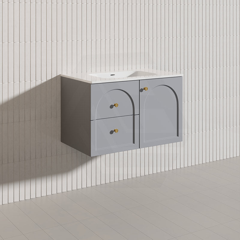 Lukka 750mm Chester Federation Wall Hung PVC Vanity Variant Colour Available