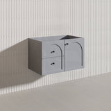 Lukka 750mm Chester Federation Wall Hung PVC Vanity Variant Colour Available