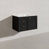 Lukka 750mm Chester Federation Wall Hung PVC Vanity Variant Colour Available