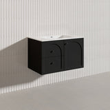Lukka 750mm Chester Federation Wall Hung PVC Vanity Variant Colour Available