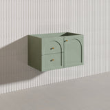 Lukka 750mm Chester Federation Wall Hung PVC Vanity Variant Colour Available