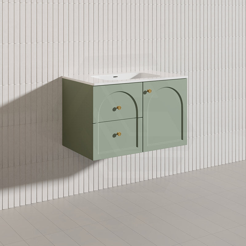 Lukka 750mm Chester Federation Wall Hung PVC Vanity Variant Colour Available