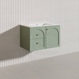Lukka 750mm Chester Federation Wall Hung PVC Vanity Variant Colour Available