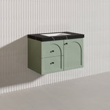 Lukka 750mm Chester Federation Wall Hung PVC Vanity Variant Colour Available