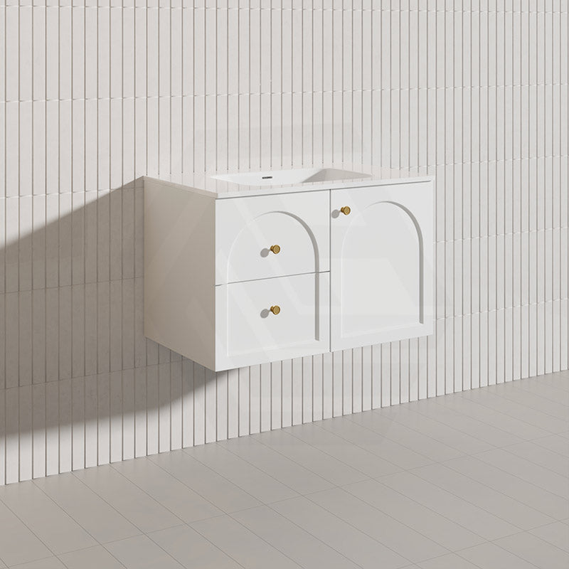 Lukka 750mm Chester Federation Wall Hung PVC Vanity Variant Colour Available