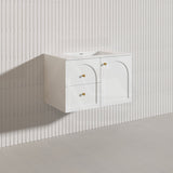 Lukka 750mm Chester Federation Wall Hung PVC Vanity Variant Colour Available