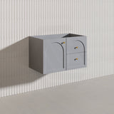 Lukka 750mm Chester Federation Wall Hung PVC Vanity Variant Colour Available