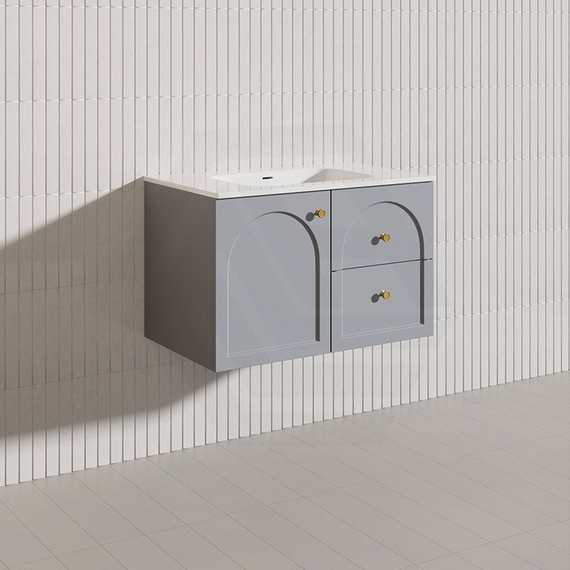 Lukka 750mm Chester Federation Wall Hung PVC Vanity Variant Colour Available