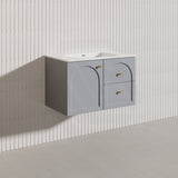 Lukka 750mm Chester Federation Wall Hung PVC Vanity Variant Colour Available