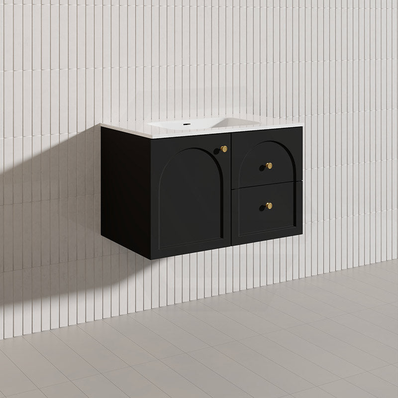 Lukka 750mm Chester Federation Wall Hung PVC Vanity Variant Colour Available