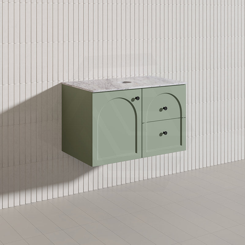 Lukka 750mm Chester Federation Wall Hung PVC Vanity Variant Colour Available